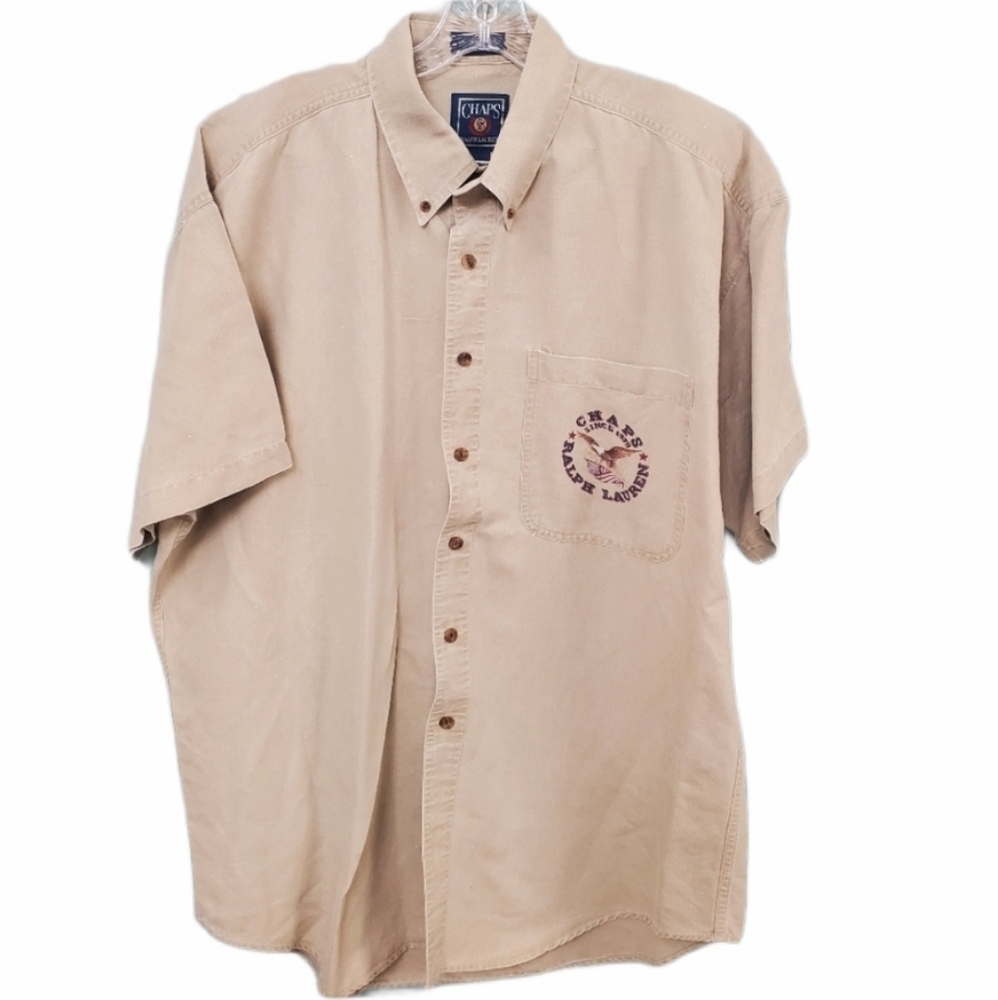 Chaps Ralph Lauren Vintage 90s Patriotic Shirt